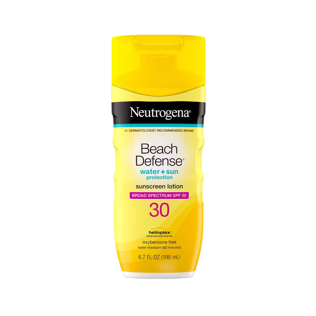Neutrogena Beach Defense Water+Sun Protection Sunscreen Stick Broad Spectrum SPF 30 Oxybenzone Free- 198g