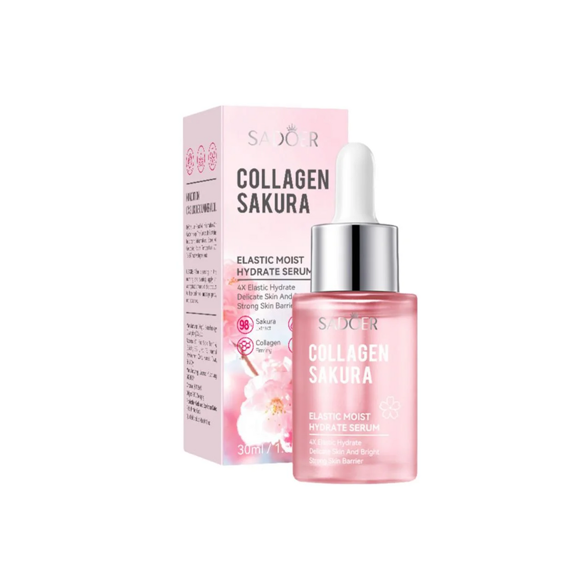 Sadoer Collagen Sakura Elastic Moist Hydrate Serum - 100ml – QasrJamal