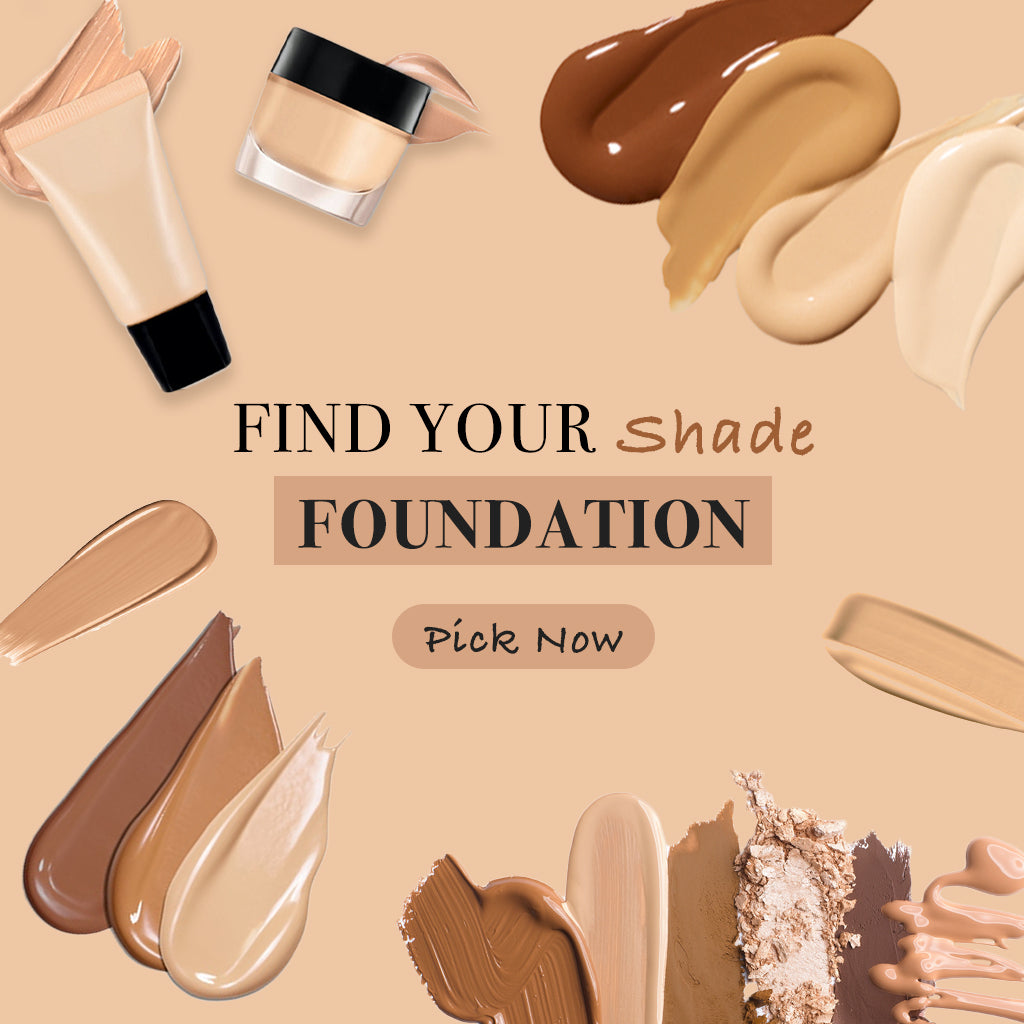 Find the perfect shade of foundation for your skin