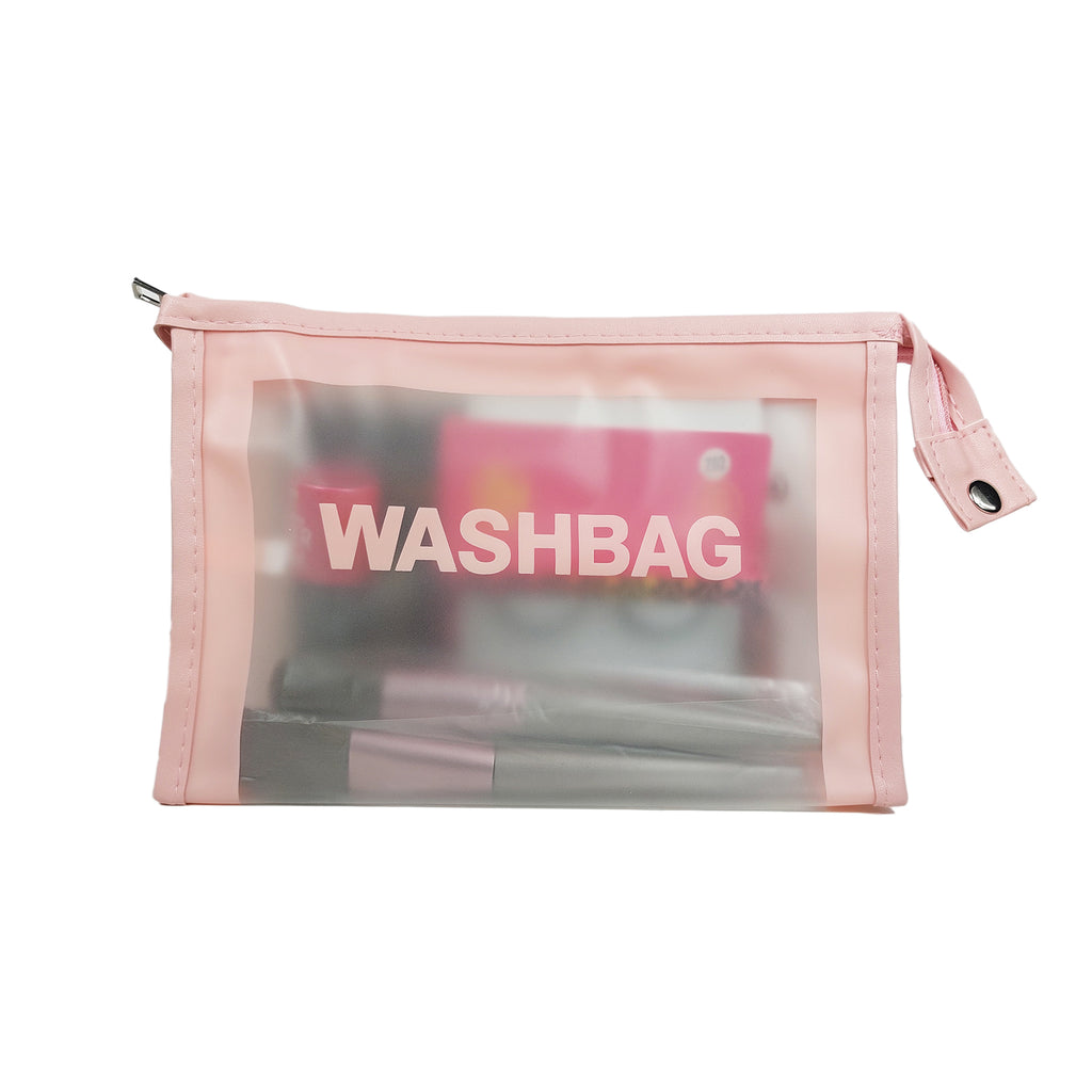 Semi Transparent Makeup Wash Bag