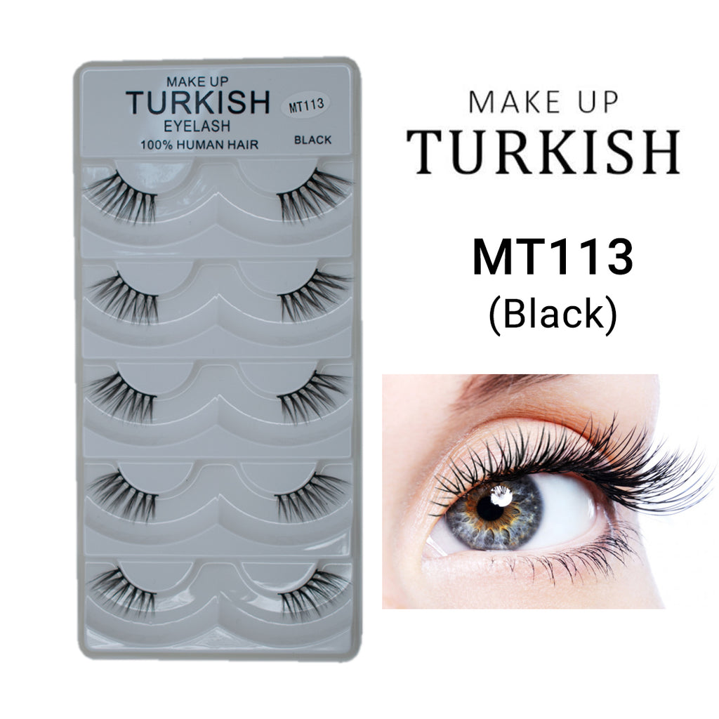 Makeup Turkish Eyelash - 100% human hair lashes inspired by Turkish eyelash makeup. 