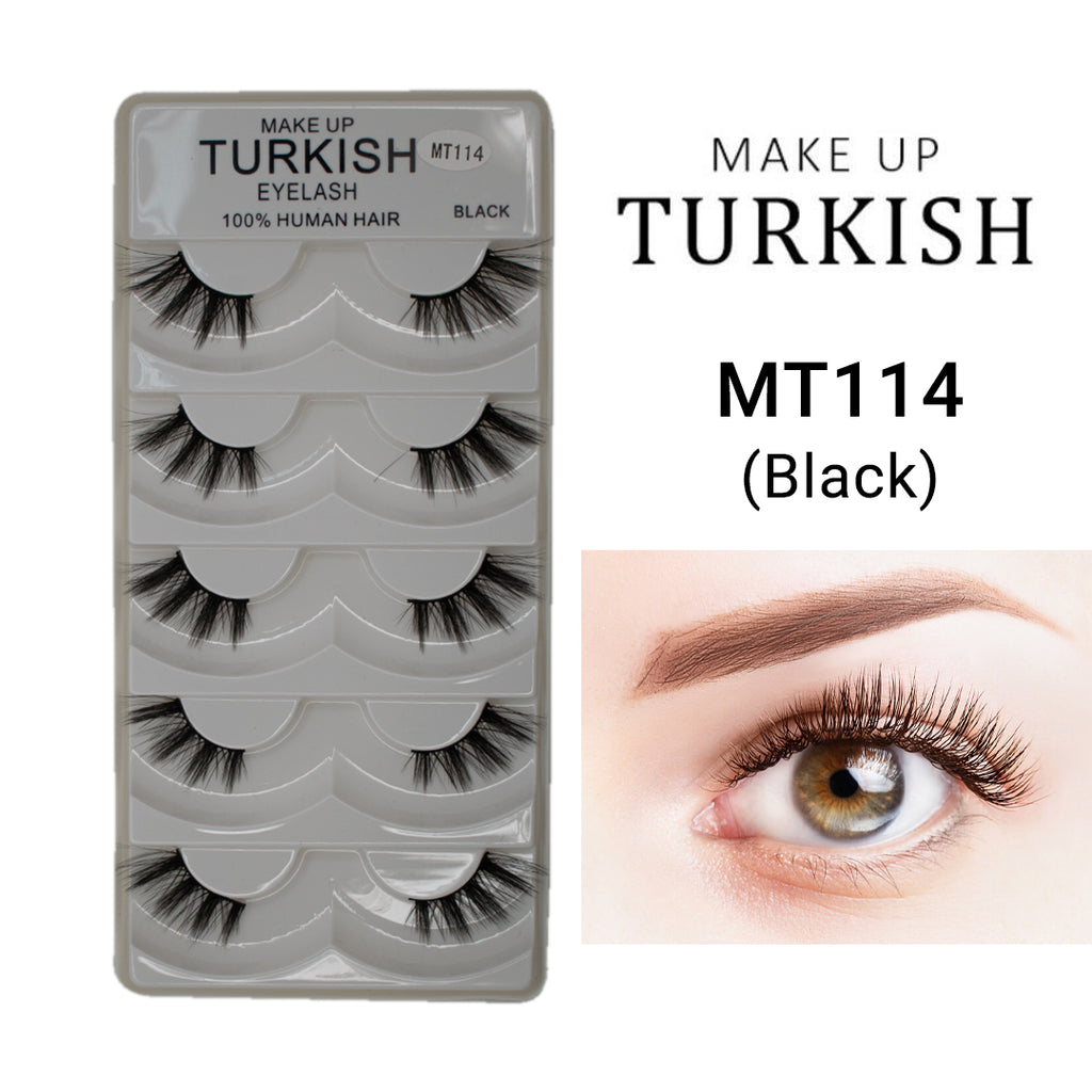 Makeup Turkish Eyelash - 100% human hair lashes inspired by Turkish eyelash makeup. 