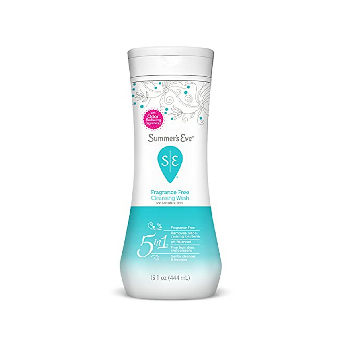 Summer s Eve 5 in 1 Fragrance Free Vaginal Cleansing Wash for