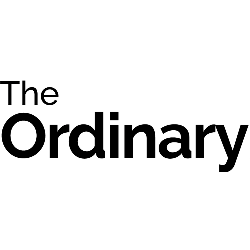 The showing logo was The ordinary Brand logo