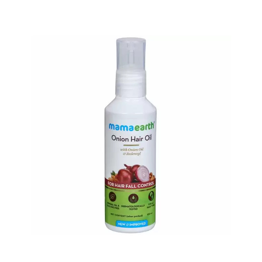 Mamaearth Onion Hair Oil with Oil Applicator