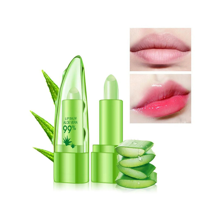 Aloe Vera Magic Lip Balm For Long Lasting Moisturizing Lips – QasrJamal