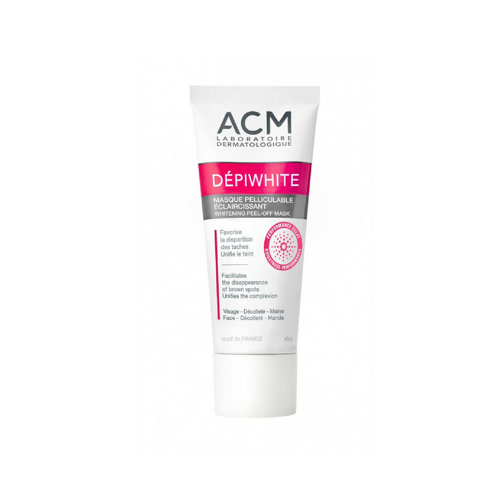 The product of ACM Dépiwhite Whitening Peel OFF Mask