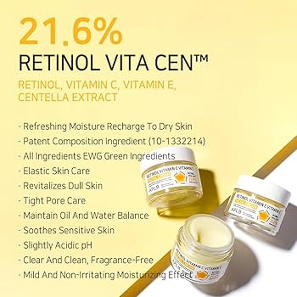 Benefits of APLB Retinol Vitamin C Vitamin E Facial Cream