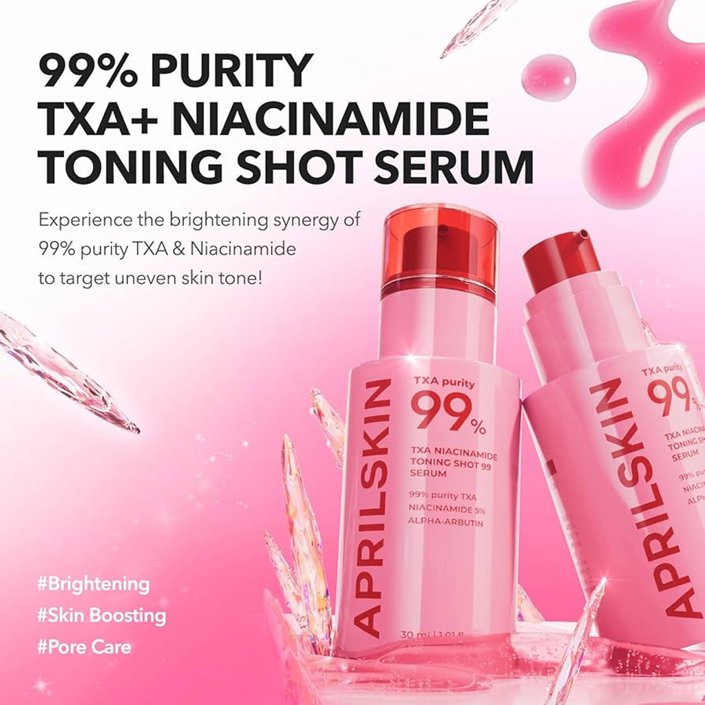 The Key Benefits of APRILSKIN TXA Niacinamide Toning Shot 99 Serum