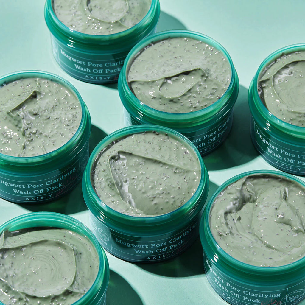 AXIS-Y Mugwort Pore Clarifying Wash Off Pack available on qasr jamal