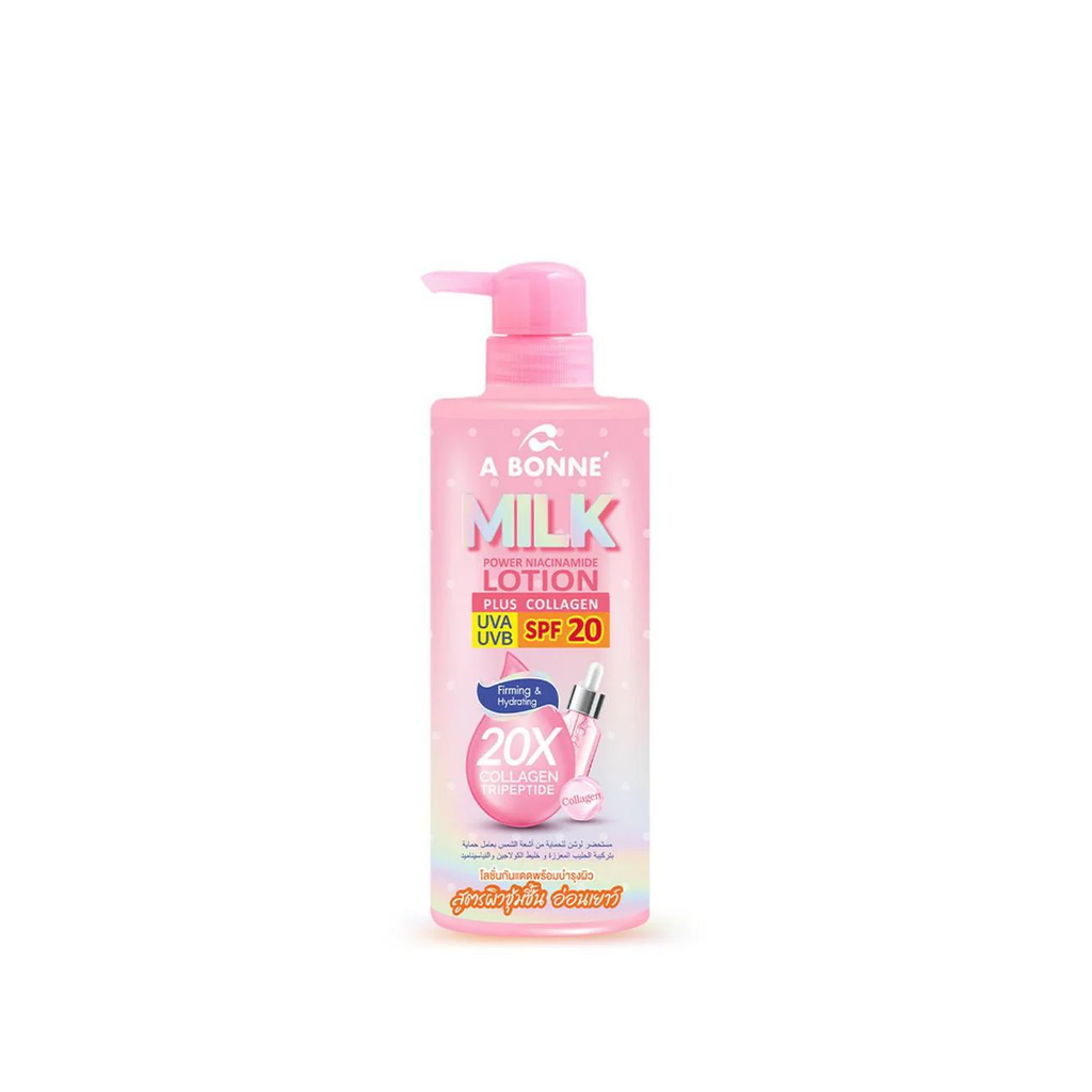 The product of A Bonne Milk Power Niacinamide Lotion Plus Collagen & SPF20