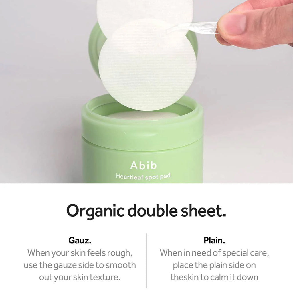Advantages of using Abib Heartleaf Spot Pad Calming Touch 