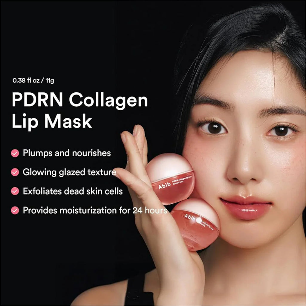 Advantages of Abib PDRN Collagen Lip Mask Glazed Jelly 