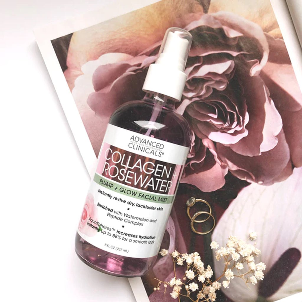 The Key Benefits of Advanced Clinical Collagen Rosewater Plump Glow Facial Mist