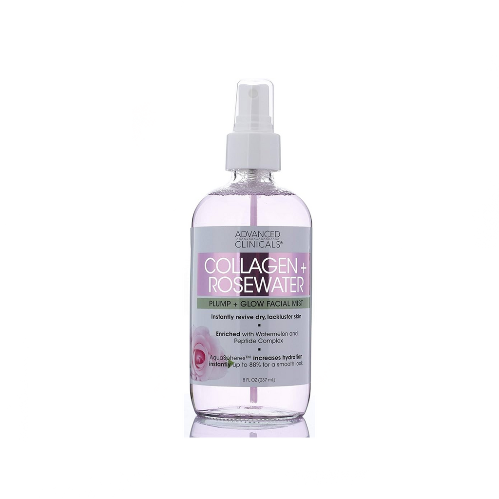 The Product of Advanced Clinical Collagen Rosewater Plump Glow Facial Mist