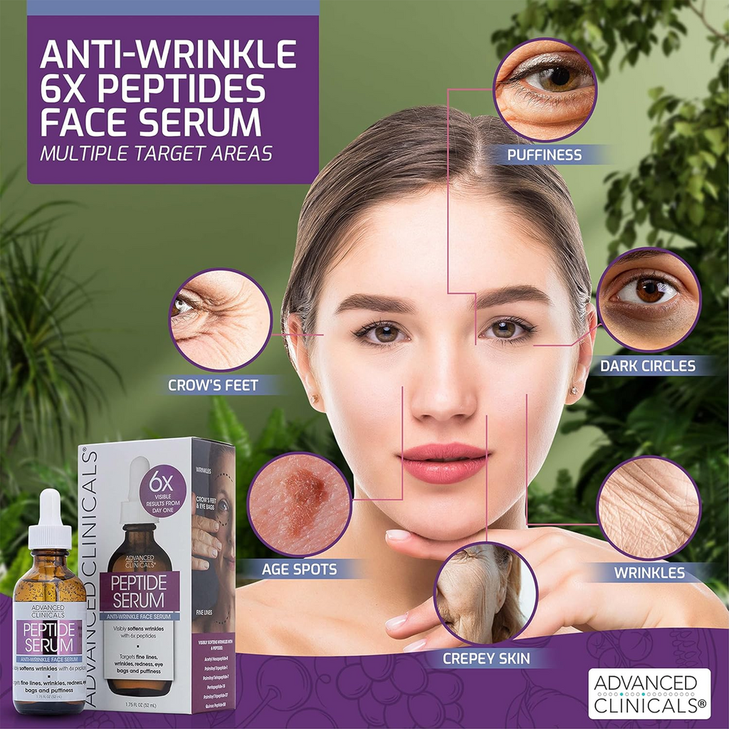 Advantages of Advanced Clinicals Peptide Serum