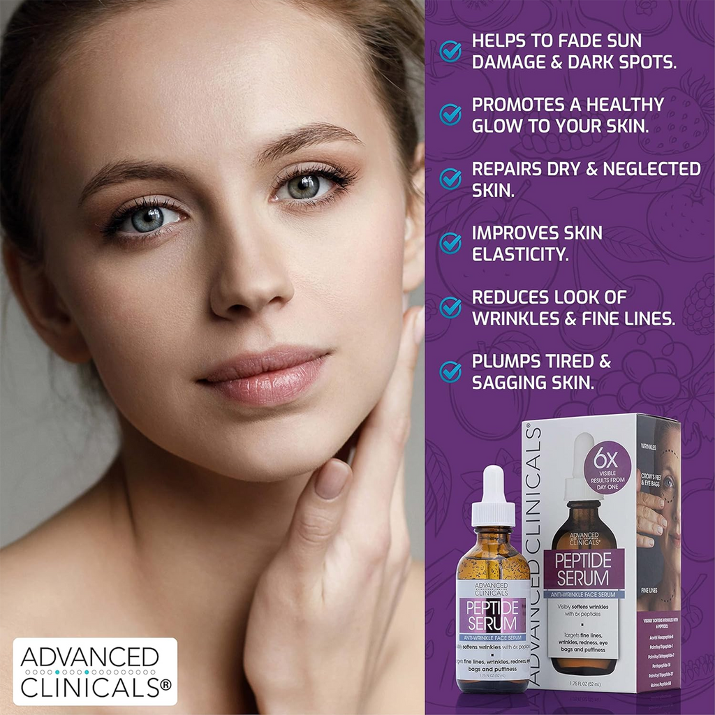 The Key Benefits of Advanced Clinicals Peptide Serum