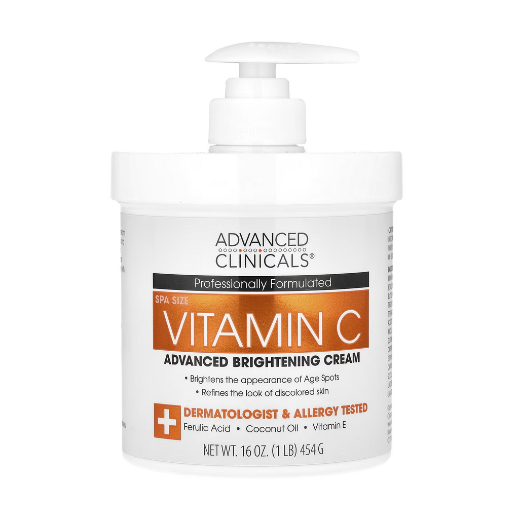 The Product of Advanced Clinicals Vitamin C Advanced Brightening Cream