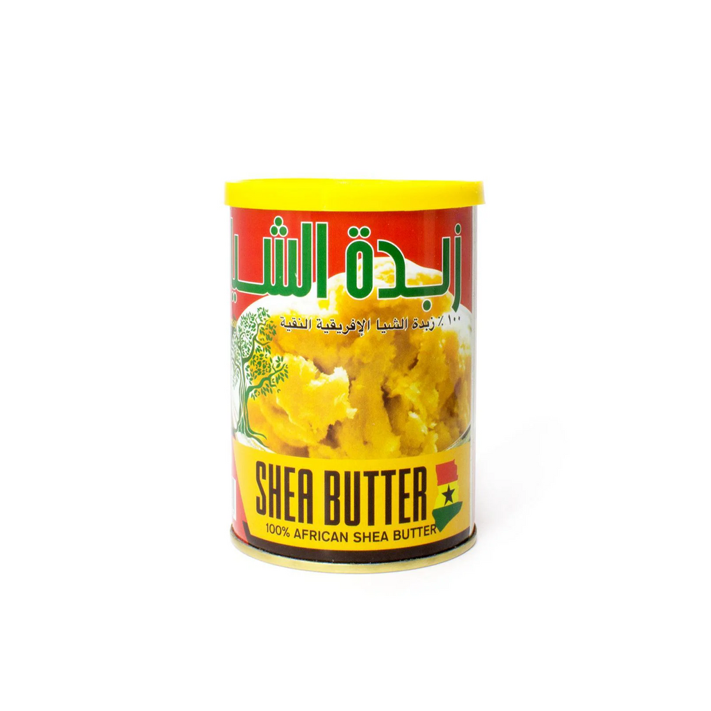 The product of Alatar Pure African Shea Butter nourishes hair and skin