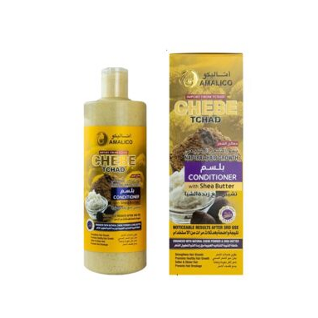 The product of Amalico Chebe Tchad Conditioner with Shea Butter