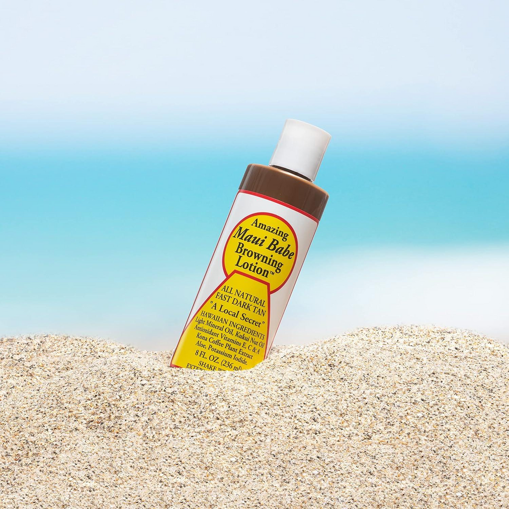 Amazing Maui Babe Browning Lotion available on qasrjamal store