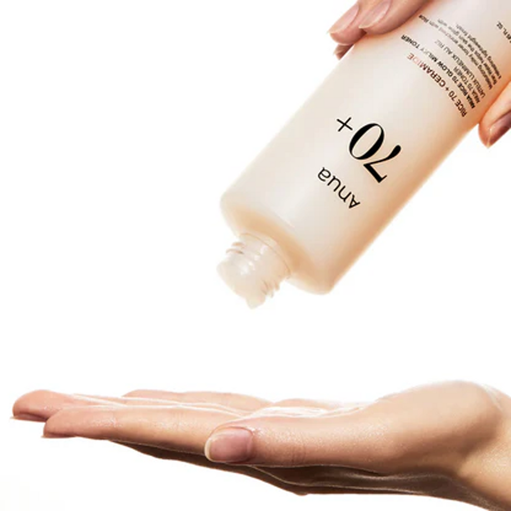 How to use a Anua - Rice 70 Glow Milky Toner