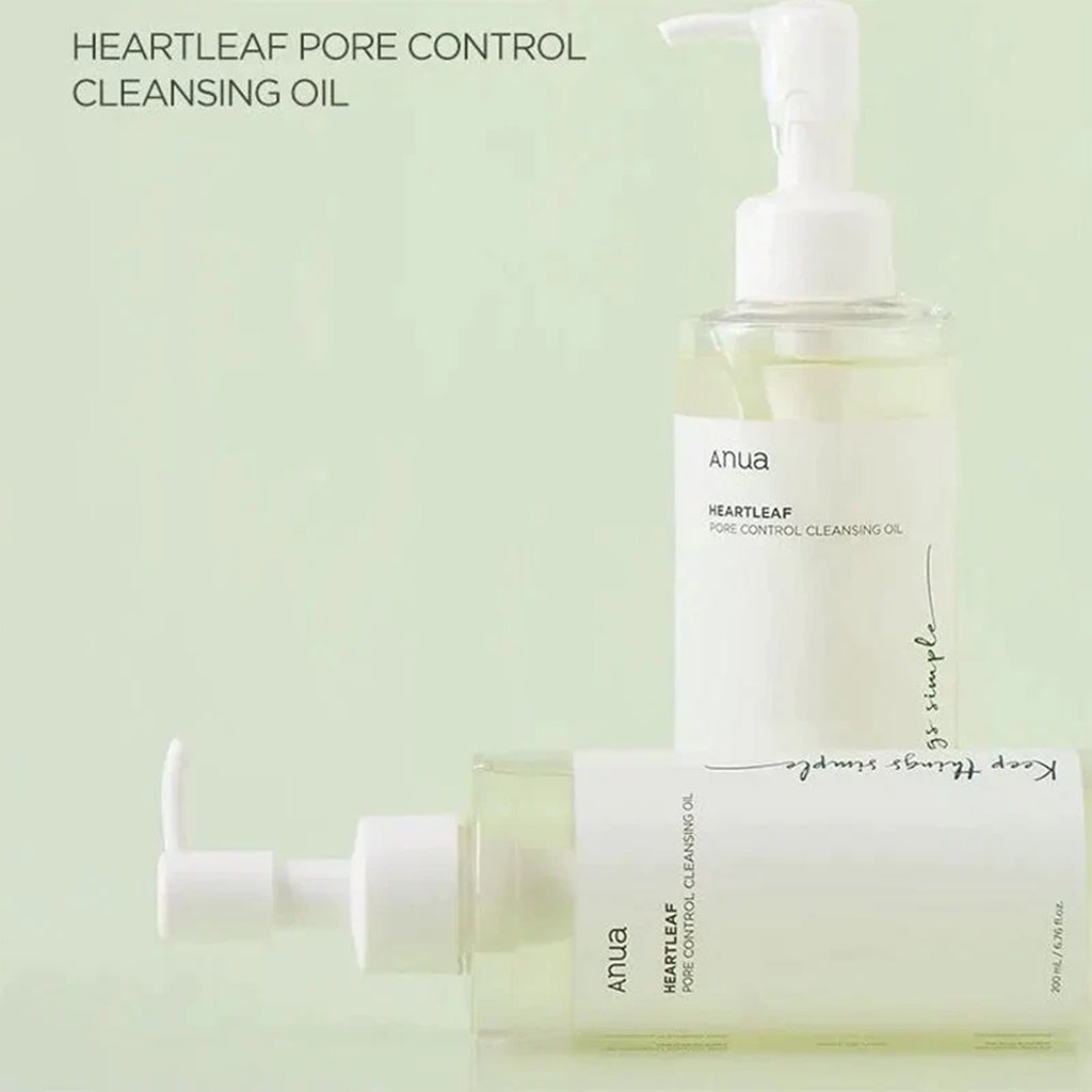 Anua Heartleaf Pore Control Cleansing Oil is good for oil controlling