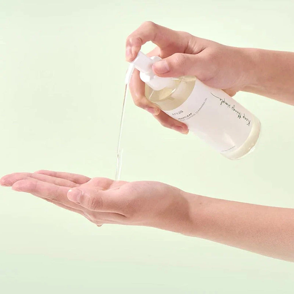 How to use a Anua Heartleaf Pore Control Cleansing Oil