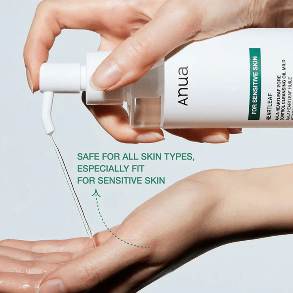 How to use a Anua Heartleaf Pore Control Cleansing Oil
