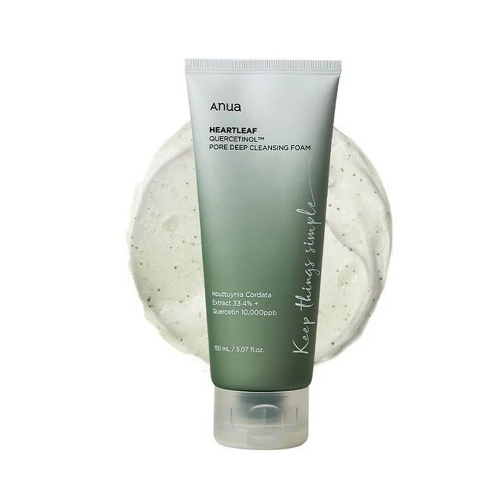 The Product of Anua Heartleaf Quercetinol Pore Deep Cleansing Foam