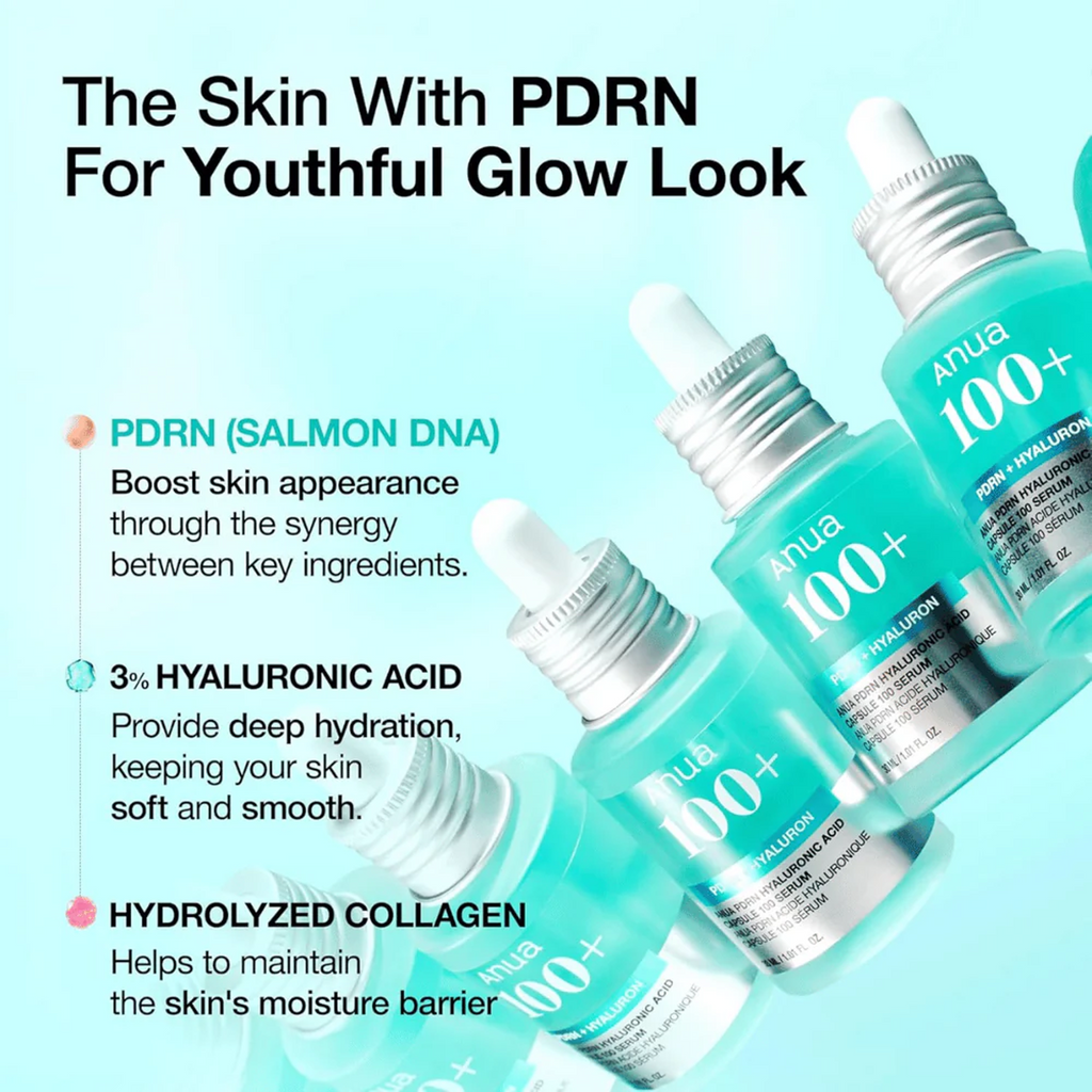 Key Benefits of Anua PDRN Hyaluronic Acid Capsule 100 Serum