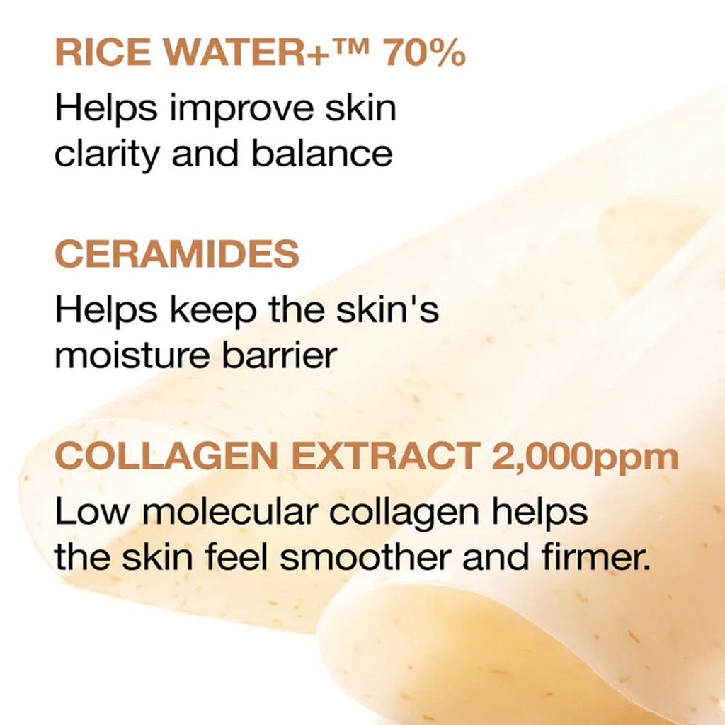 Key Benefits of Anua Rice 70+ Ceramide Glow Collagen Mask