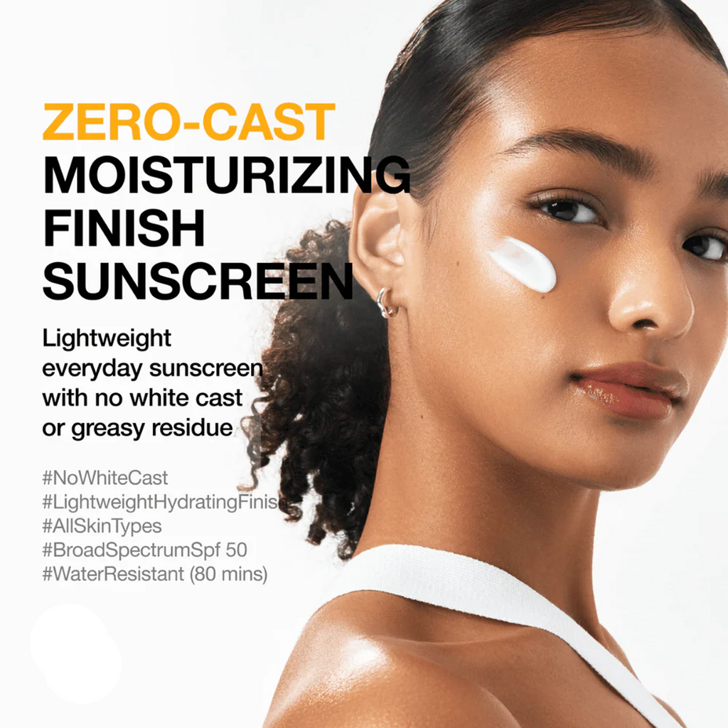 Advantages of using Anua Zero Cast Moisturizing Finish Sunscreen SPF 50