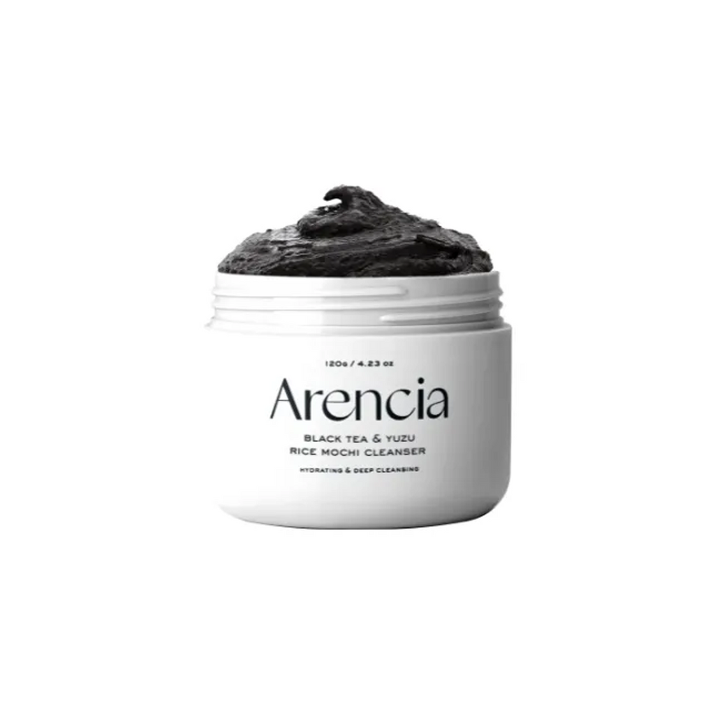 The product of Arencia Black Tea & Yuzu Rice Mochi Cleanser