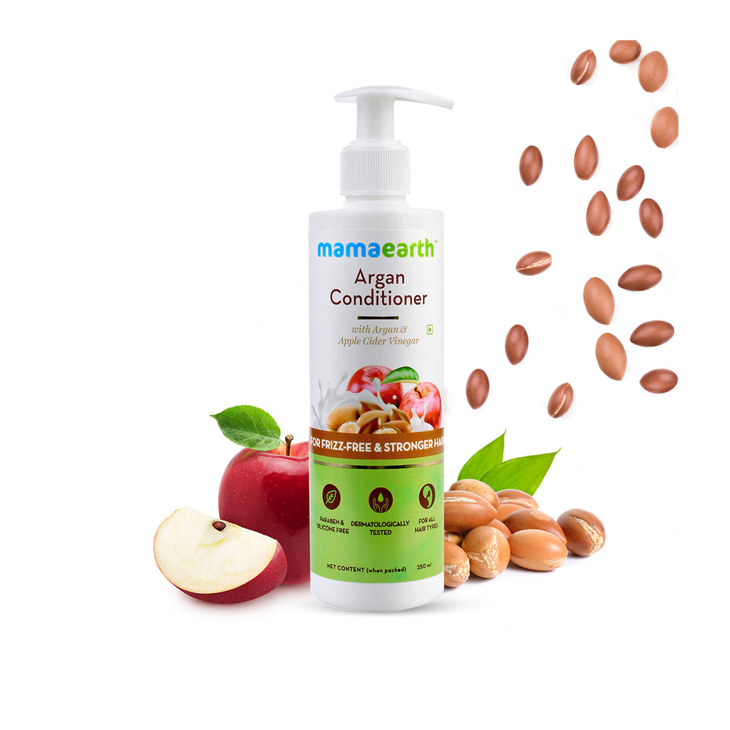 MamaEarth Argan Conditioner for Frizz-Free Hair - 250 ml