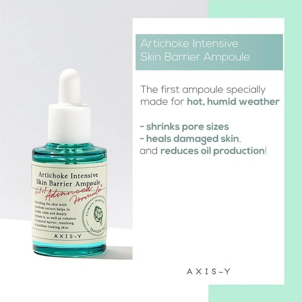 Axis-Y Artichoke Intensive Skin Barrier Ampoule is good for all skin types
