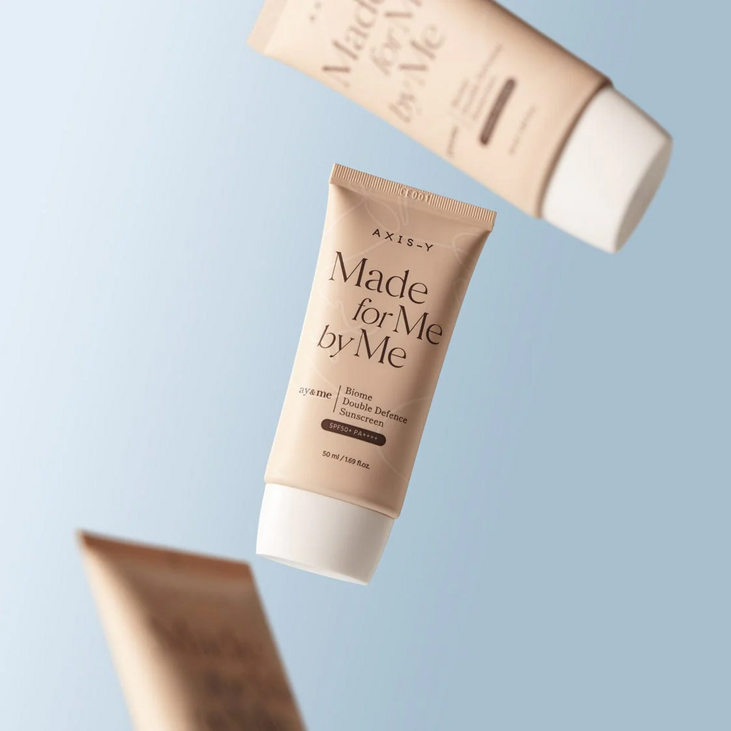 Axis-Y Biome Double Defense Sunscreen SPF50 protected from uva and uvb rays