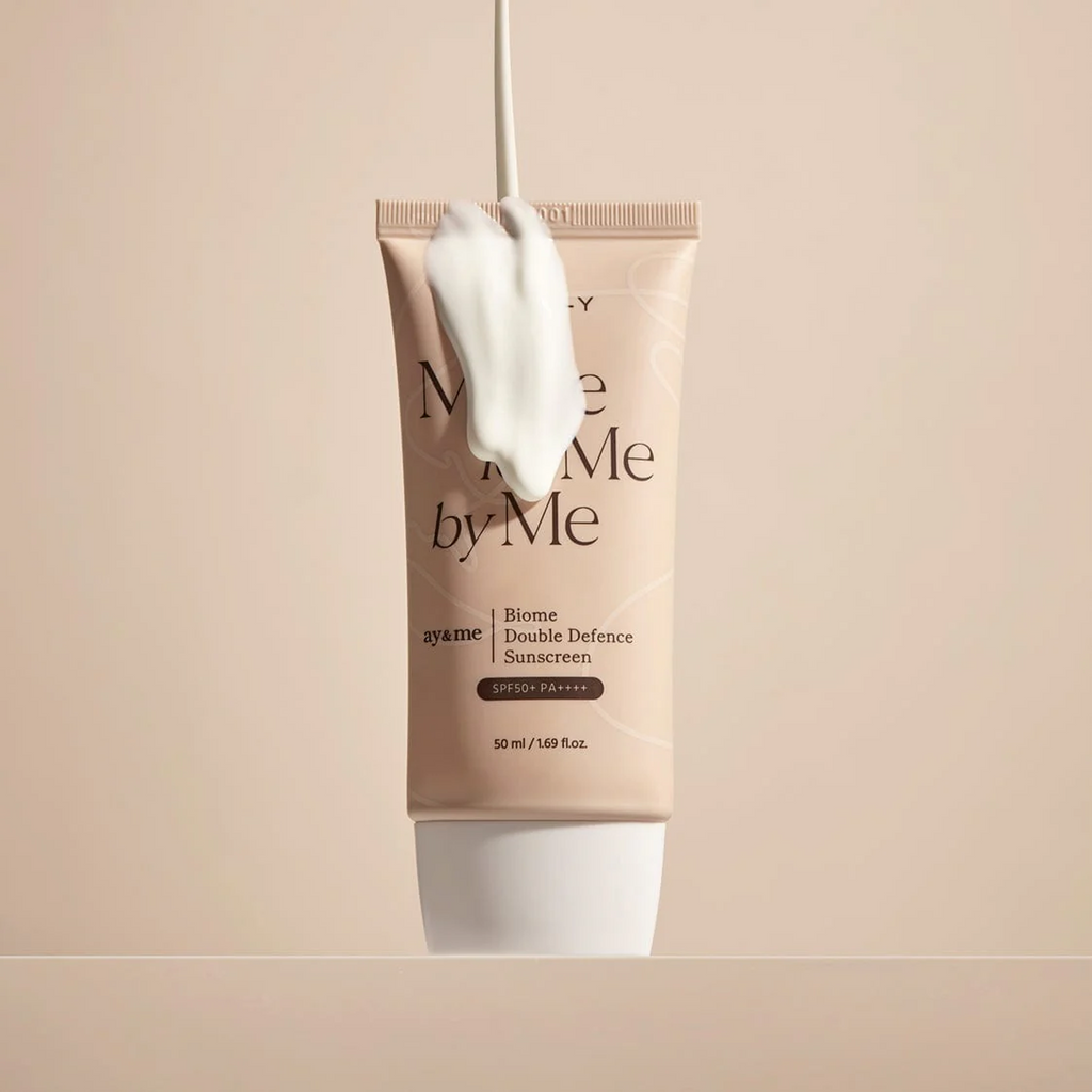 Axis-Y Biome Double Defense Sunscreen SPF50 available on Qasr Jamal Store