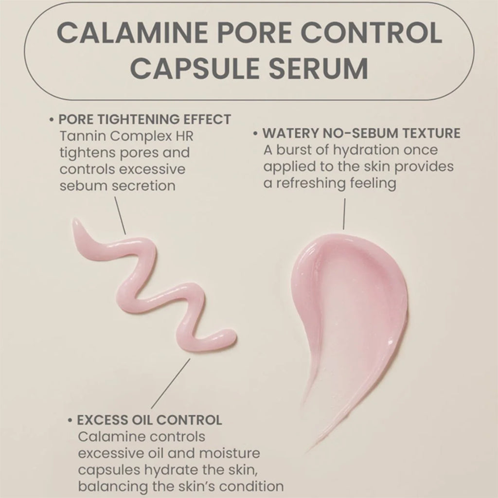 Key Benefits of Axis-Y Calamine Pore Control Capsule Serum 