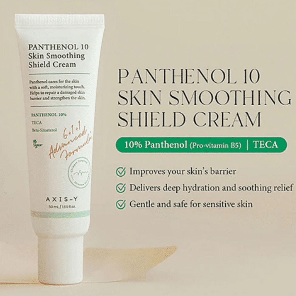 The Advantages of Axis-Y Panthenol 10 Skin Smoothing Shield Cream