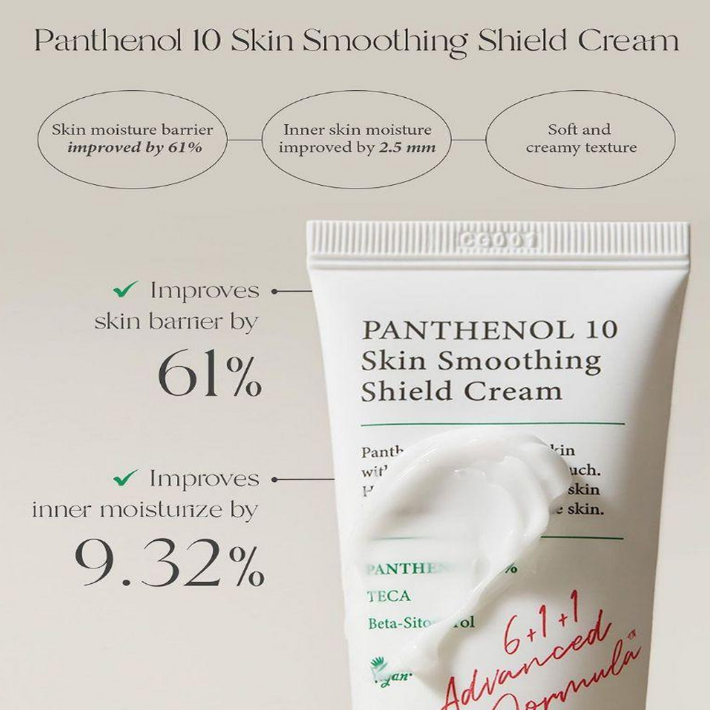 The Key Benefits of Axis-Y Panthenol 10 Skin Smoothing Shield Cream