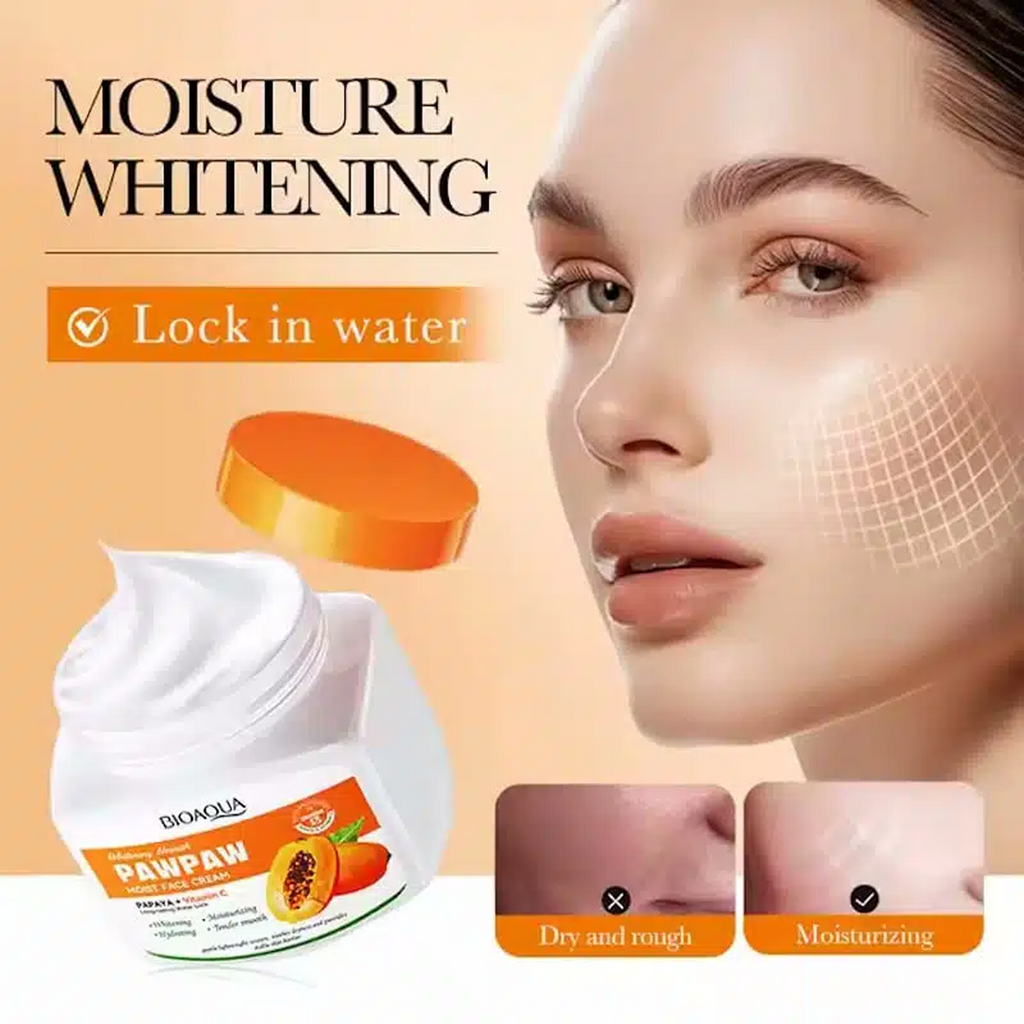 BIOAQUA PAWPAW Moist Face Cream available on Qasr Jamal Store