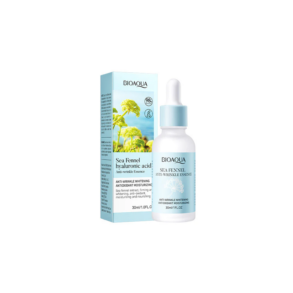 The product of BIOAQUA Sea Fennel Hyaluronic Acid Anti Wrinkle Essence