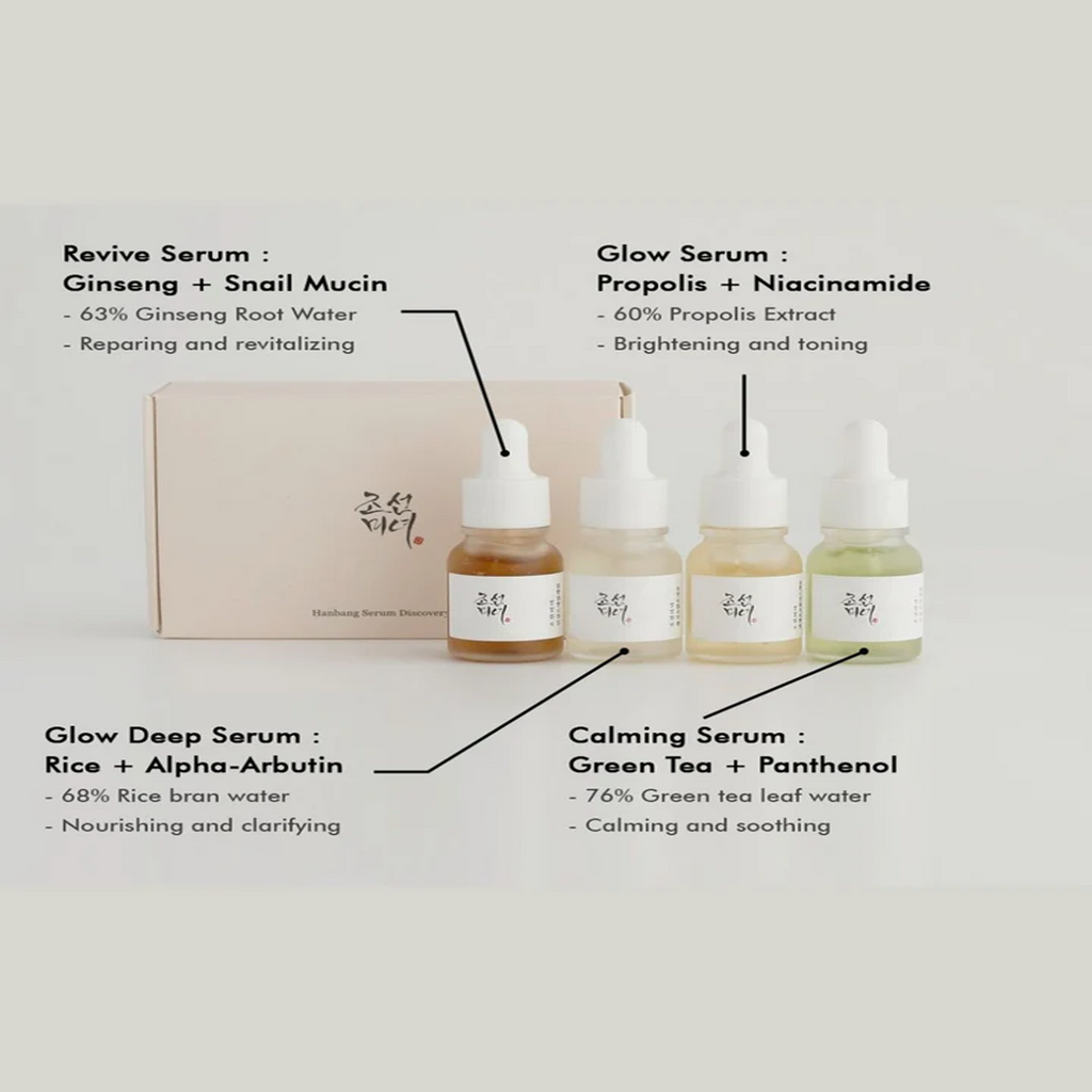 How to use a Beauty Of Joseon Hanbang Serum Discovery Kit