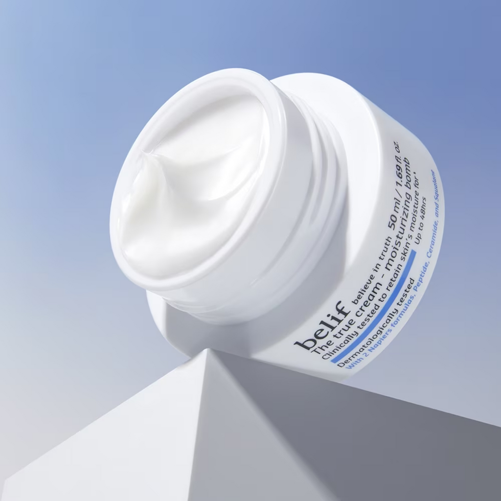 Belif The True Cream Moisturizing Bomb available on Qasr Jamal Store