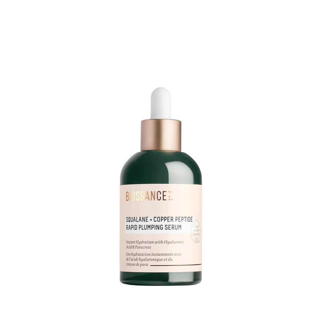 The Product of Biossance Squalane + Copper Peptide Rapid Plumping Serum