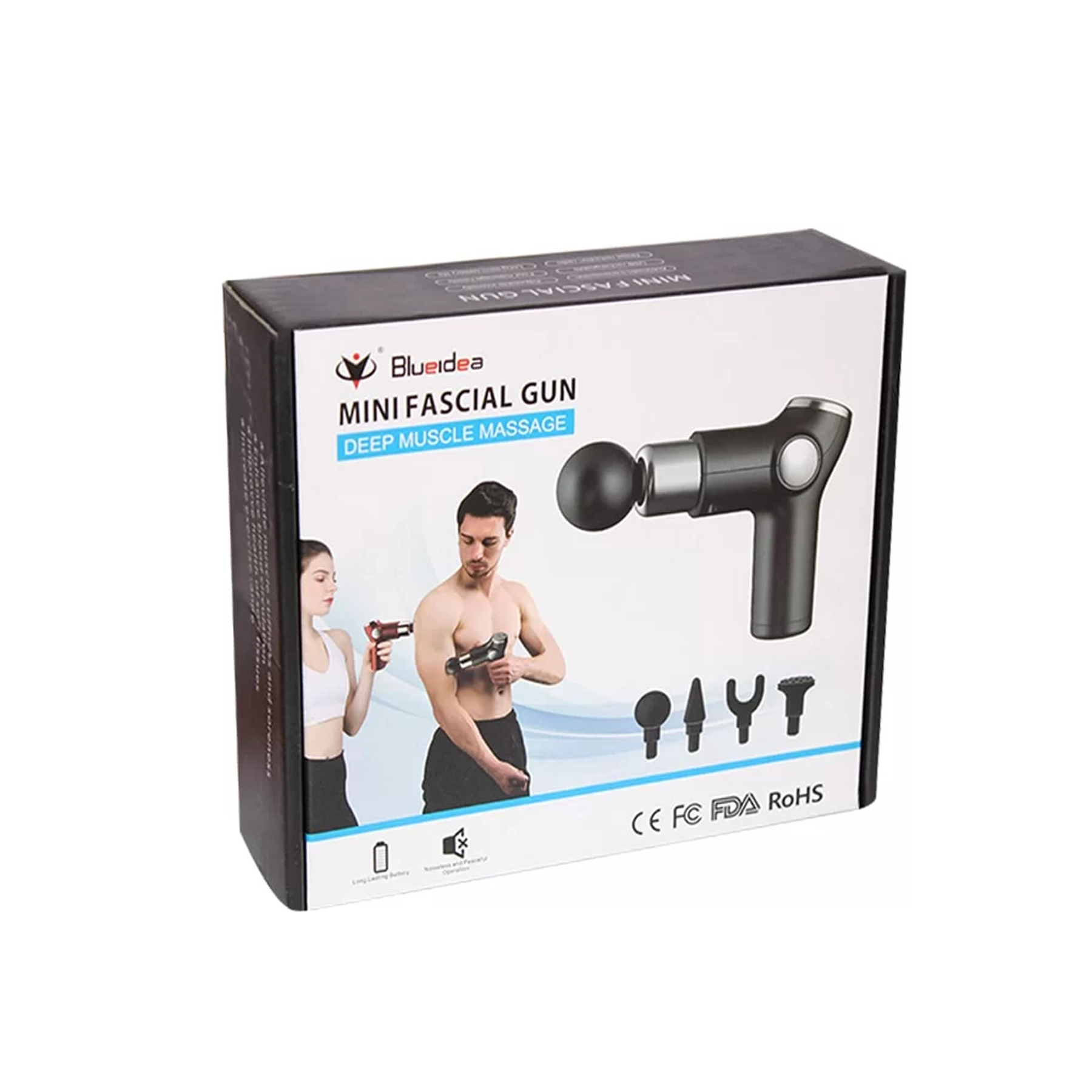 Blueidea Mini Fascial Deep Muscle Massage Gun – QasrJamal