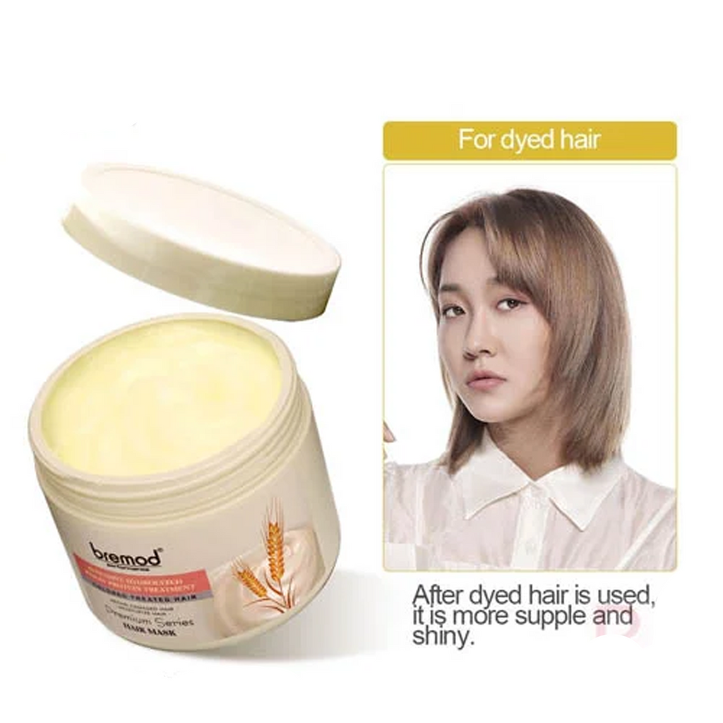 Bremod Intensive Hydrolyzed Wheat Protein Hair Mask available on qasr jamal
