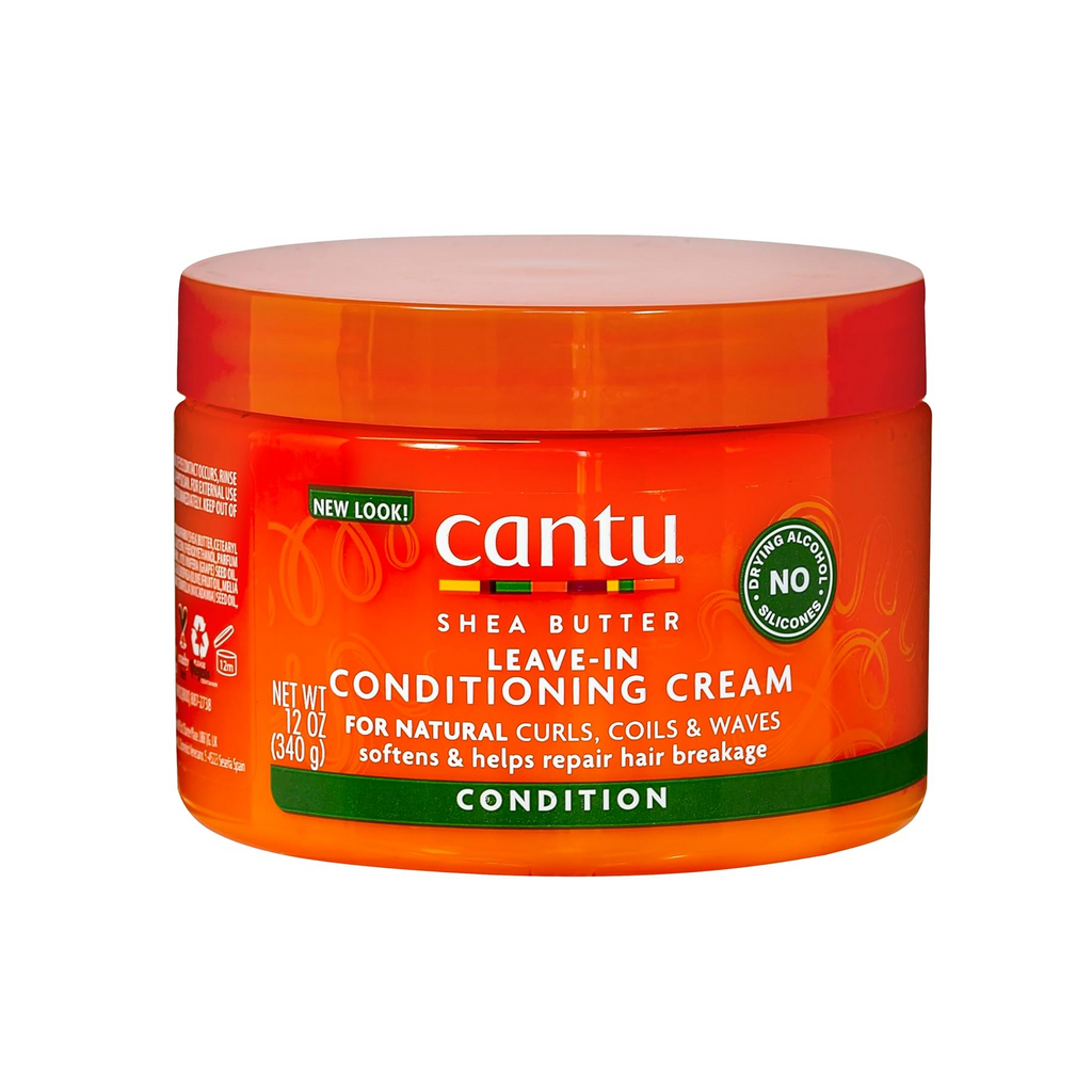 The product of Cantu Shea Butter Leave-In Conditioning Cream
