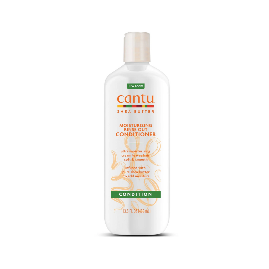 The product of Cantu Shea Butter Moisturizing Rinse Out Conditioner 